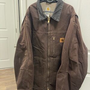 Carhartt Men's Chocolate Brown Performance Jacket
